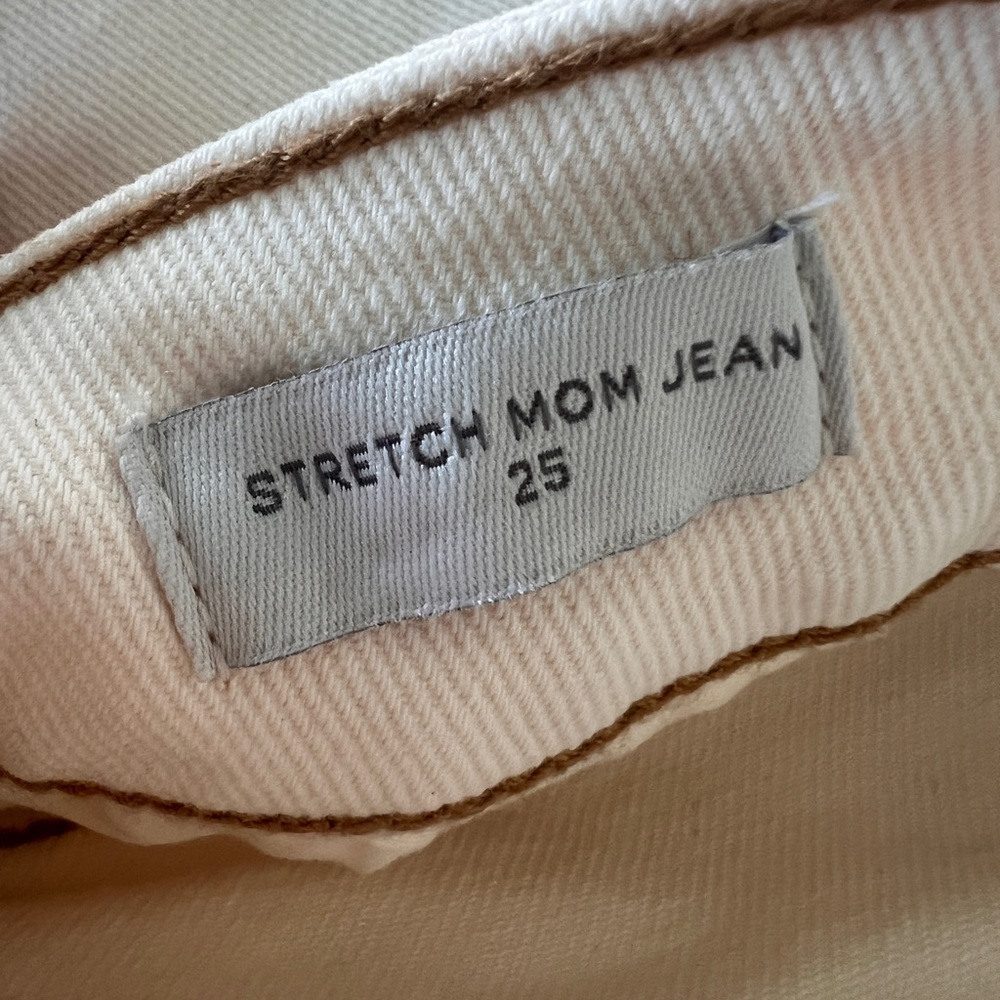 PacSun Cream stretch Mom Jean. Size 25. NWOT. - Picture 6 of 7